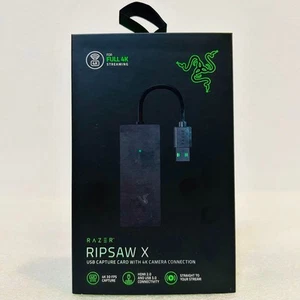 Razer Ripsaw X USB Capture Card / Dongle - 4K 30 - USB 3.0 - HDMI 2.0 - Bild 1 von 8