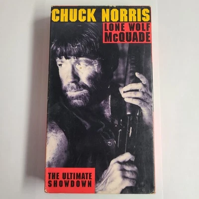 Lone Wolf McQuade (VHS, 1993) The Ultimate Showdown Chuck Norris - Image 1 of 3