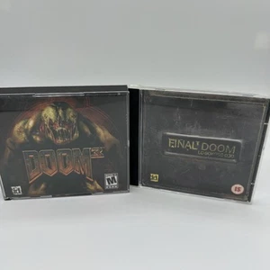 FINAL DOOM & DOOM 3 PC GAME COMPLETE DISC MANUAL SEE PICS - Picture 1 of 8