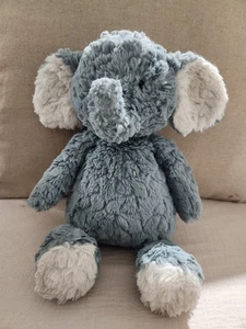 Mary Meyer 13" Plush Blue Elephant Lovey Soft Machine Wash - Picture 1 of 7