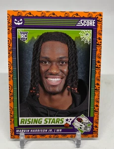 2024 Panini Score-A-Treat Marvin Harrison Jr. Rising Stars #38 Orange Pumpkins - Picture 1 of 2