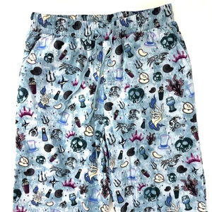 Disney Parks Villains Flanell blau Lounge Schlafhose für Erwachsene Größe Medium - Bild 1 von 6
