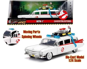 Ghostbusters S.O.S. Fantasmi Veicolo 1/24 ECTO-1 Metallo JADA Toys - Foto 1 di 7