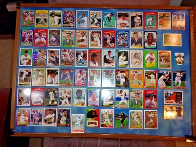 Lote de tarjetas de béisbol de los Gigantes de San Francisco (Bonds, Bumgarner, Posey, Clark RC, M...) Foto 1 de 4