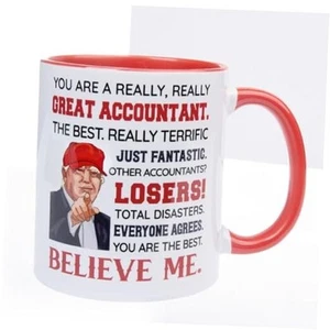 Mug 11oz Gifts for Men Women, Mothers Day Christmas Birthday Gift Accountant - Picture 1 of 7