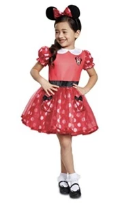 Disguise baby girls Minnie Mouse Infant Child Halloween/Costume-RED-12-18 months - Picture 1 of 9