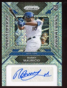 Ronny Mauricio 2024 Prizm Auto Rookie Mojo Sensational Signatures #d /25 Mets - Picture 1 of 2