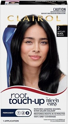 Clairol Root Touch Up Permanent Hair Colour - 2 Black,,.AU - image 1 of 3