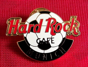 HRC Hard Rock Cafe Munich München Soccer Fussball Logo NEW LE250 - Bild 1 von 2