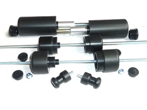 Yamaha R7 2021-2023 CRASHPILZE SCHUTZ MOTORSCHIEBER KOMPLETT 8ER SET - Bild 1 von 11
