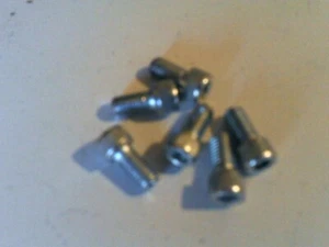 1/4" X 1/2" BSF CAP HEAD SOCKET / ALLEN SCREWS X 6 - Picture 1 of 1