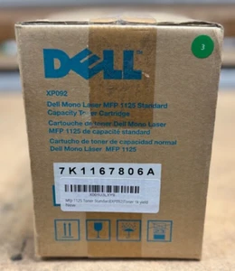 GENUINE DELL XP092 Toner Cartridge, Black Genuine FACTORY SEALED - Picture 1 of 2