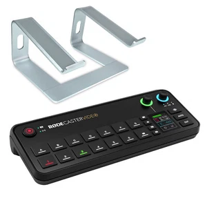 Consola de vídeo Rode Rodecaster para producción de audio y vídeo con soporte para portátil - Imagen 1 de 9