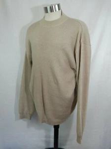 Slates by Dockers Mens Size XXL Long Sleeve Beige Acrylic Sweater Nice - Picture 1 of 6