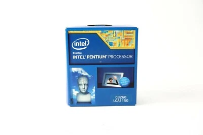 Processore CPU Intel PENTIUM G3260 DUAL CORE 3.3GHZ 3MB 53W SKT1150 BOX - Immagine 1 di 4