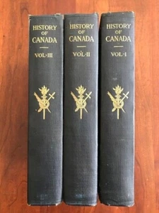 RARE 1908 The Tercentenary History of Canada. Three Volume Set by Frank Tracy - Picture 1 of 2