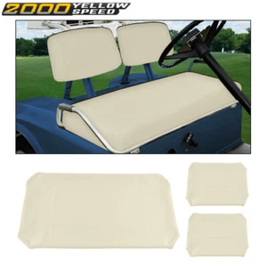Fit For PRE-2000 DS Golf Cart 1982-2000 Club Car Front Seat Covers 3Pcs New - Picture 1 of 12