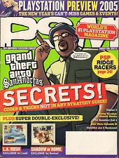 PSM January 2005 Grand Theft Auto San Andreas, L.A. Rush VG 070816DBE2