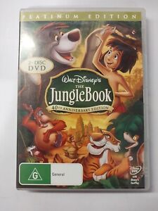Walt Disney The Jungle Book 40th Anniversary Edition Dvd bn214