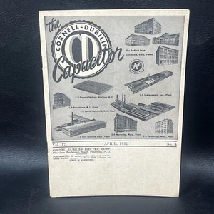 THE CAPACITOR CORNELL-DUBILIER MAGAZINE April 1952 Volume. 17 No. 4 - Picture 1 of 7