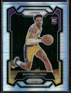 2023-24 Panini Prizm #143 Maxwell Lewis Prizms Hyper RC - Picture 1 of 2