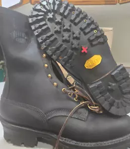 White's Boot Men's Original Smokejumper Boot-13D Soft Toe - 400V-BLK - Picture 1 of 6