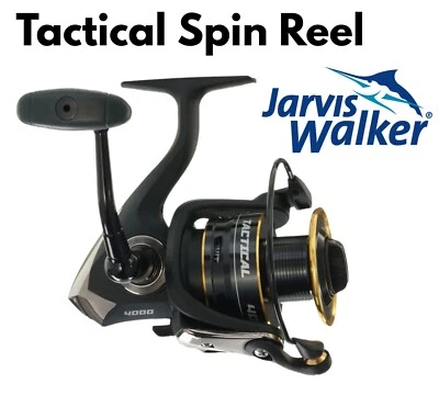 Jarvis Walker Tactical Spin 4000 Graphite Spinning Fishing Reel - Image 1 of 4