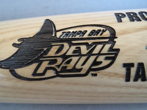 RAWLING'S PROFESSIONAL MODEL 1997 Tampa Bay Devil Rays ADIRONDACK MLB BAT 33.5" Cover