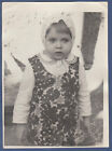 Beautiful girl in a shawl, a sweet child. Soviet Vintage Photo USSR