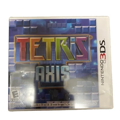 Tetris: Axis (Nintendo 3DS, 2011) Complete -  Brand New Never Opened - Image 1 of 2