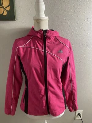 Snozu Girls' Fleece Lined Hooded  Jacket Dark Berry/Fuchsia 14-16 - Image 1 of 4