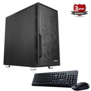 Intel Core i3-13100, 1700, 3,4 GHz (4,5) Quad Core Antec Barebone PC bb99