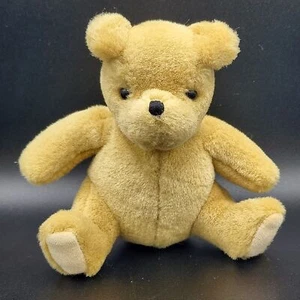 Gund Plush Classic Pooh Winnie the Bear Tan Teddy Stuffed Animal 6" - Picture 1 of 7