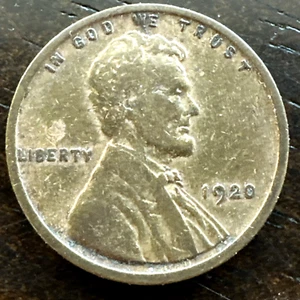 MINT ERROR 1920 Lincoln Cent Mint Error ~ Die Crack Reverse ~  105 Years Old  #9 - Picture 1 of 4