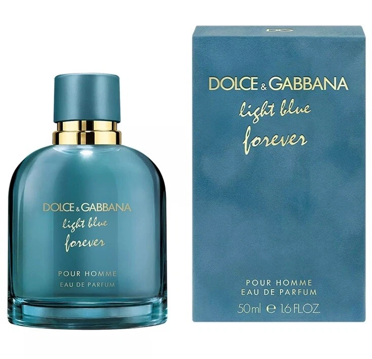 Dolce & Gabbana Light Blue Forever Pour Homme 50 ml/1,6 oz eau de parfum spray raro Foto 1 de 1