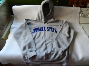Indians State Hooded Sweatshirt--Stitched Letters--Small - Picture 1 of 4