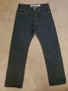 PJ Mark Jeans Mens Sz 34x32 Mid Rise Straight Leg Denim - Picture 1 of 5