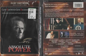 ABSOLUTE POWER CLINT EASTWOOD (1997) SNAPCASE DVD BRAND NEW SEALED - Foto 1 di 1