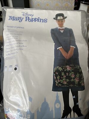 Rubies Disney Mary Poppins-Adulto Costume 4 Pezzi Taglia Large UK 16-18 Libro Giorno • 18.89€