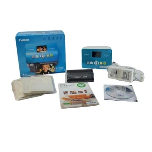 Canon 3501B001 SELPHY CP780 Color Dye Sublimation Photo Printer Blue Portable - Picture 1 of 15