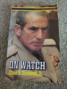 On Watch by Elmo R. Zumwalt, Jr. First Paperback Edition 1976 - Picture 1 of 5