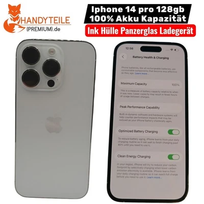 Apple iPhone 14 Pro - 128GB - Argento (Sbloccato) (Dual SIM) - Immagine 1 di 4