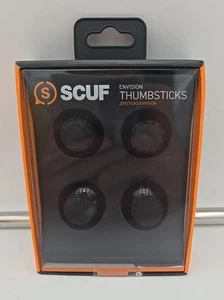 SCUF Envision Interchangeable Thumbsticks 4pk Replacement Black 2 Dome 2 Concave - Picture 1 of 4
