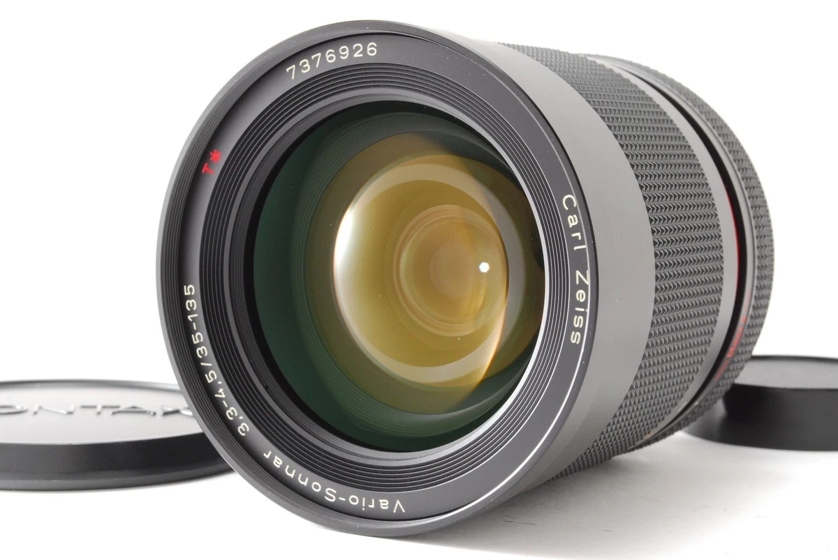 極美品CONTAX Vario-Sonnar 35-135/3.3-4.5 The Carl Zeiss Vario-Sonnar T* 35-135 mm f/ 3.3-4.5 C/Y Lens