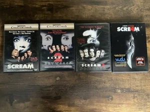 Scream DVD Lot 1-4 Collectors Edition - Picture 1 of 3