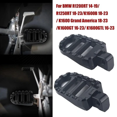 Reposapiés delanteros estriba para BMW R1250RT K1600B K1600GT K1600GTL 2018-2023 NEGRO Foto 1 de 4