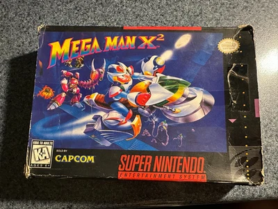 Mega Man X2 for Super Nintendo (SNES) Complete CIB (X 2) - Image 1 of 4