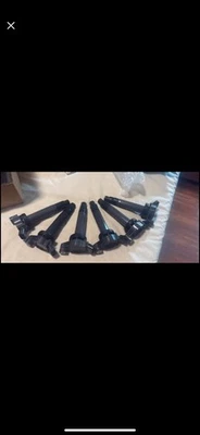 UF506 6 Ignition Coils for Toyota Highlander Solara Lexus RX330 ES330 RX400h OEM - Image 1 of 4