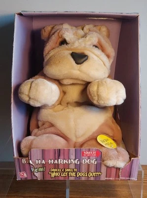 Ba Ha Harking Dog Electronic Plush Boxed Dances & Sings To Who Let The Dogs Out  - Image 1 of 4