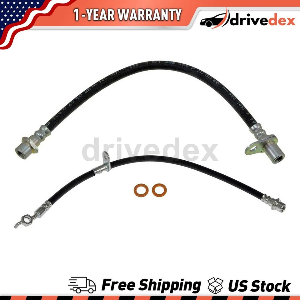 Par de mangueras Dorman - primera parada de línea de freno para Toyota Camry 2000 2001 1992 1993 Foto 1 de 4